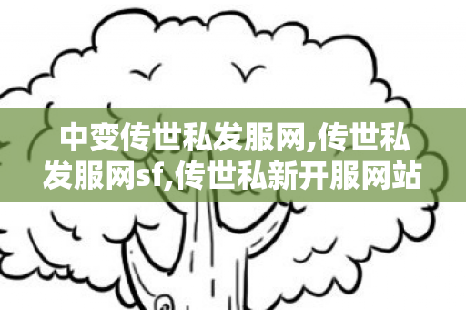 中变传世私发服网,传世私发服网sf,传世私新开服网站,传世私发服网sf