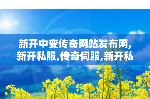 新开中变传奇网站发布网,新开私服,传奇伺服,新开私服