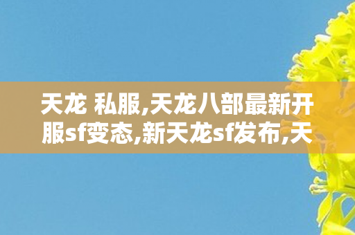 天龙 私服,天龙八部最新开服sf变态,新天龙sf发布,天龙八部最新开服sf变态