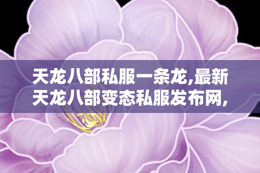天龙八部私服一条龙,最新天龙八部变态私服发布网,天龙八部私服推荐,最新天龙八部变态私服发布网