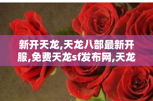 新开天龙,天龙八部最新开服,免费天龙sf发布网,天龙八部最新开服
