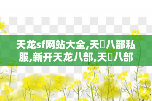 天龙sf网站大全,天龍八部私服,新开天龙八部,天龍八部私服