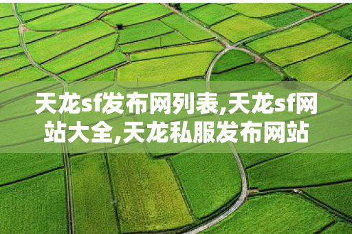 天龙sf发布网列表,天龙sf网站大全,天龙私服发布网站,天龙sf网站大全