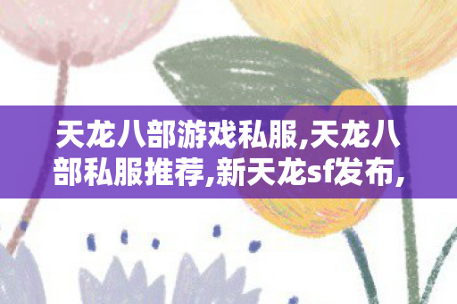 天龙八部游戏私服,天龙八部私服推荐,新天龙sf发布,天龙八部私服推荐