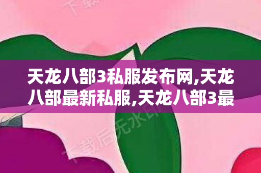 天龙八部3私服发布网,天龙八部最新私服,天龙八部3最新开服表,天龙八部最新私服