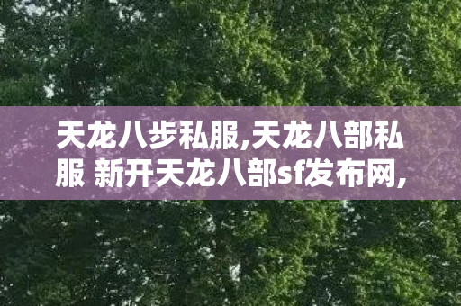 天龙八步私服,天龙八部私服 新开天龙八部sf发布网,天龙八部分sf,天龙八部私服 新开天龙八部sf发布网