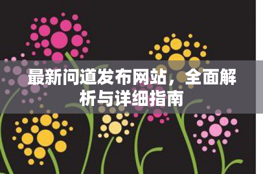 最新问道发布网站，全面解析与详细指南