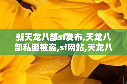 新天龙八部sf发布,天龙八部私服被盗,sf网站,天龙八部私服被盗