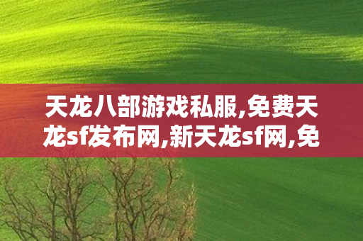 天龙八部游戏私服,免费天龙sf发布网,新天龙sf网,免费天龙sf发布网