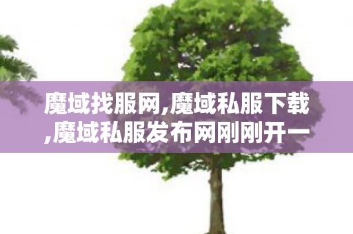 魔域找服网,魔域私服下载,魔域私服发布网刚刚开一秒,魔域私服下载