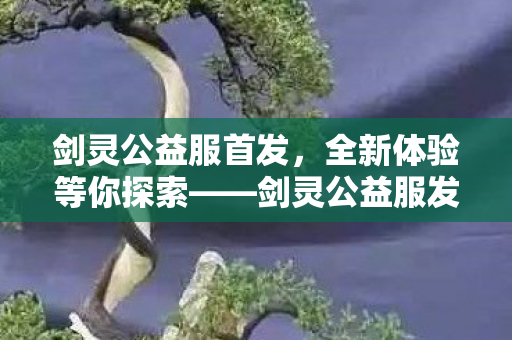 剑灵公益服首发，全新体验等你探索——剑灵公益服发布网全面解析