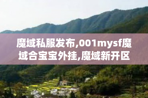 魔域私服发布,001mysf魔域合宝宝外挂,魔域新开区,001mysf魔域合宝宝外挂