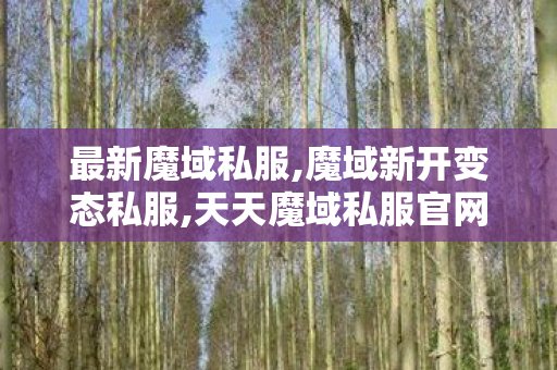 最新魔域私服,魔域新开变态私服,天天魔域私服官网,魔域新开变态私服