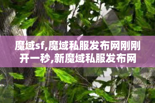 魔域sf,魔域私服发布网刚刚开一秒,新魔域私服发布网,魔域私服发布网刚刚开一秒