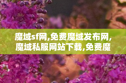 魔域sf网,免费魔域发布网,魔域私服网站下载,免费魔域发布网