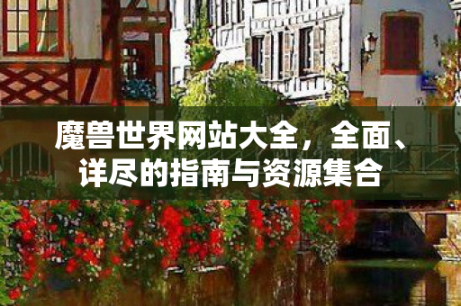 魔兽世界网站大全，全面、详尽的指南与资源集合