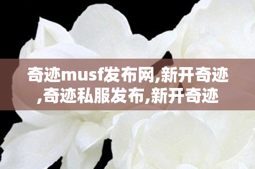 奇迹musf发布网,新开奇迹,奇迹私服发布,新开奇迹