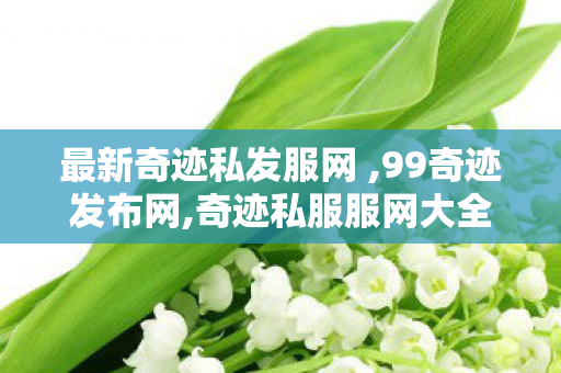 最新奇迹私发服网 ,99奇迹发布网,奇迹私服服网大全,99奇迹发布网