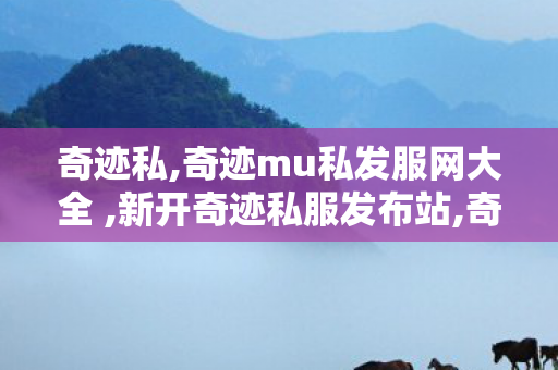 奇迹私,奇迹mu私发服网大全 ,新开奇迹私服发布站,奇迹mu私发服网大全
