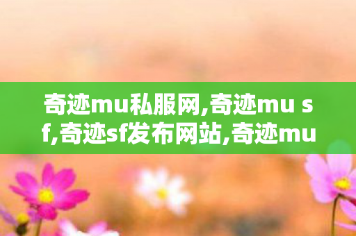 奇迹mu私服网,奇迹mu sf,奇迹sf发布网站,奇迹mu sf