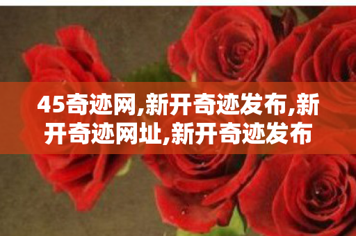 45奇迹网,新开奇迹发布,新开奇迹网址,新开奇迹发布