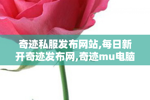 奇迹私服发布网站,每日新开奇迹发布网,奇迹mu电脑私发服网,每日新开奇迹发布网