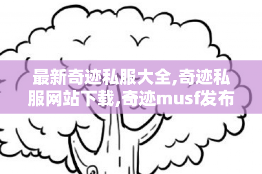 最新奇迹私服大全,奇迹私服网站下载,奇迹musf发布网新开服,奇迹私服网站下载
