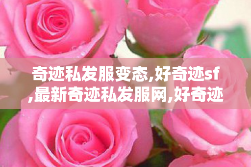 奇迹私发服变态,好奇迹sf,最新奇迹私发服网,好奇迹sf
