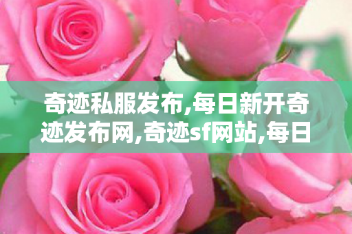 奇迹私服发布,每日新开奇迹发布网,奇迹sf网站,每日新开奇迹发布网