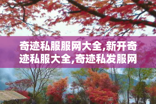 奇迹私服服网大全,新开奇迹私服大全,奇迹私发服网,新开奇迹私服大全