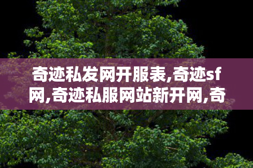奇迹私发网开服表,奇迹sf网,奇迹私服网站新开网,奇迹sf网