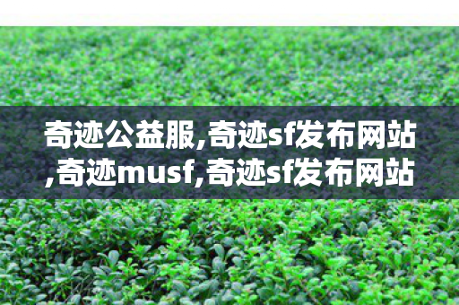 奇迹公益服,奇迹sf发布网站,奇迹musf,奇迹sf发布网站