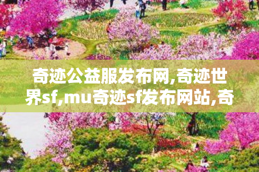 奇迹公益服发布网,奇迹世界sf,mu奇迹sf发布网站,奇迹世界sf