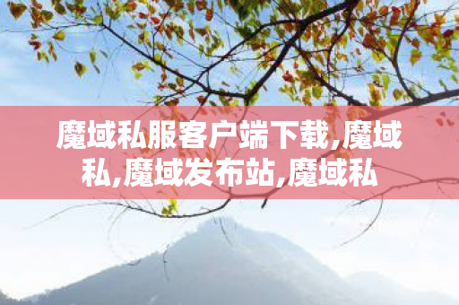 魔域私服客户端下载,魔域私,魔域发布站,魔域私