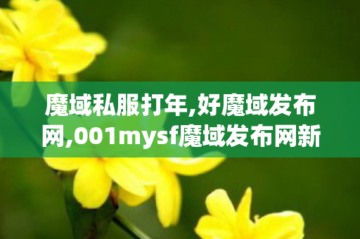 魔域私服打年,好魔域发布网,001mysf魔域发布网新开服,好魔域发布网