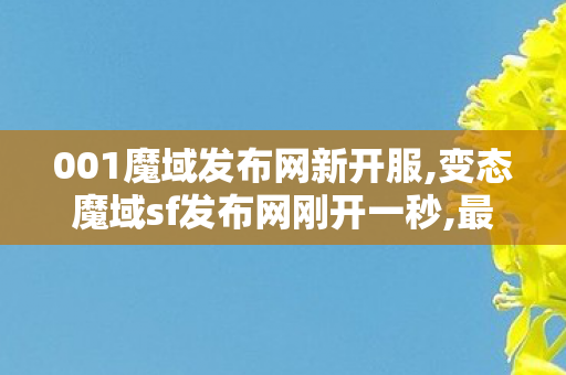 001魔域发布网新开服,变态魔域sf发布网刚开一秒,最新魔域私服网,变态魔域sf发布网刚开一秒