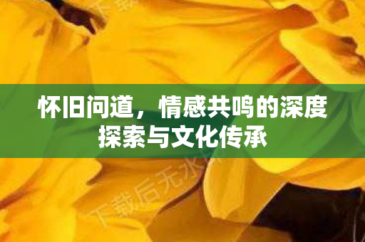 怀旧问道，情感共鸣的深度探索与文化传承