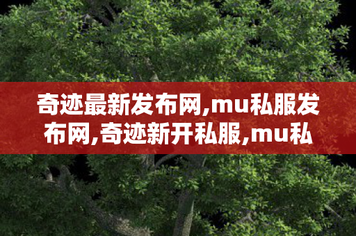 奇迹最新发布网,mu私服发布网,奇迹新开私服,mu私服发布网