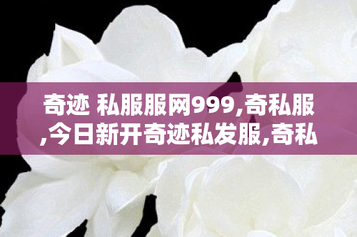 奇迹 私服服网999,奇私服,今日新开奇迹私发服,奇私服