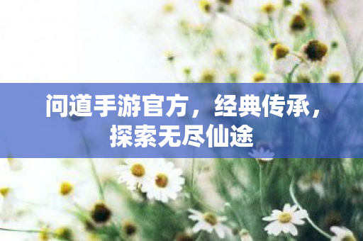 问道手游官方，经典传承，探索无尽仙途