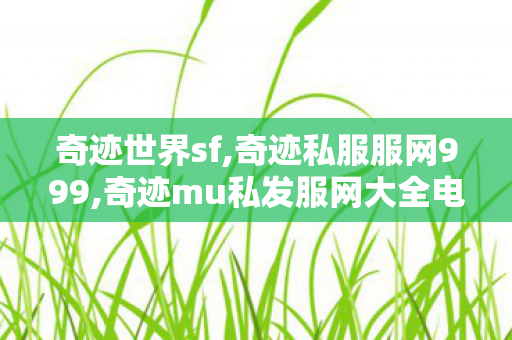 奇迹世界sf,奇迹私服服网999,奇迹mu私发服网大全电脑客户端,奇迹私服服网999