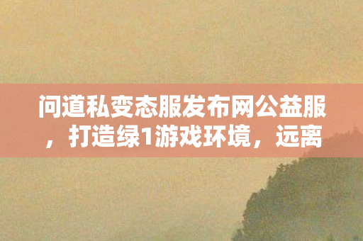 问道私变态服发布网公益服，打造绿1游戏环境，远离1行为
