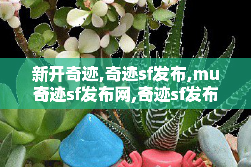 新开奇迹,奇迹sf发布,mu奇迹sf发布网,奇迹sf发布