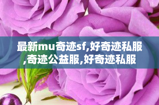 最新mu奇迹sf,好奇迹私服,奇迹公益服,好奇迹私服