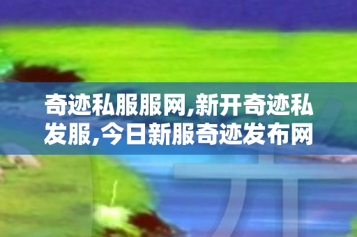 奇迹私服服网,新开奇迹私发服,今日新服奇迹发布网,新开奇迹私发服