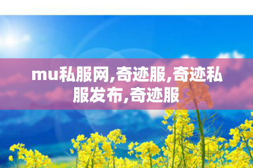 mu私服网,奇迹服,奇迹私服发布,奇迹服