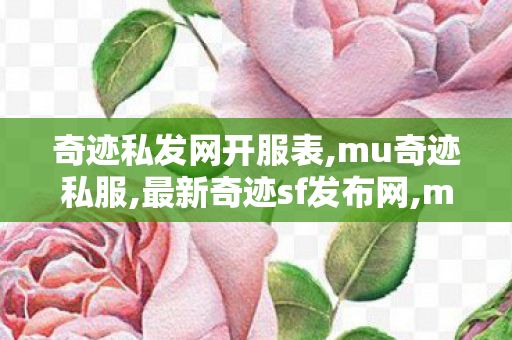 奇迹私发网开服表,mu奇迹私服,最新奇迹sf发布网,mu奇迹私服