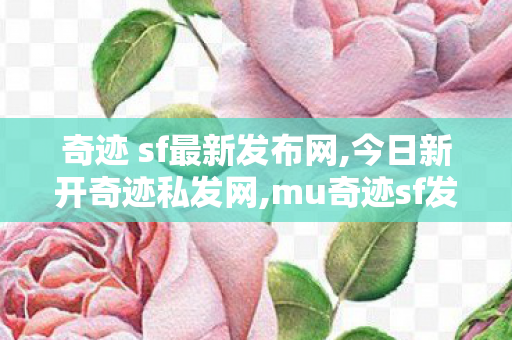 奇迹 sf最新发布网,今日新开奇迹私发网,mu奇迹sf发布网大全,今日新开奇迹私发网