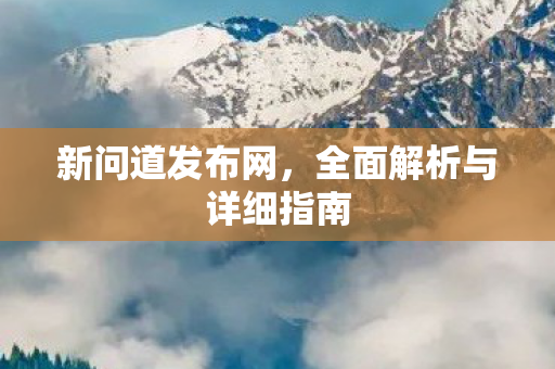 新问道发布网，全面解析与详细指南
