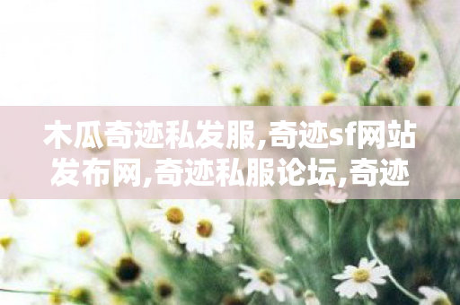 木瓜奇迹私发服,奇迹sf网站发布网,奇迹私服论坛,奇迹sf网站发布网